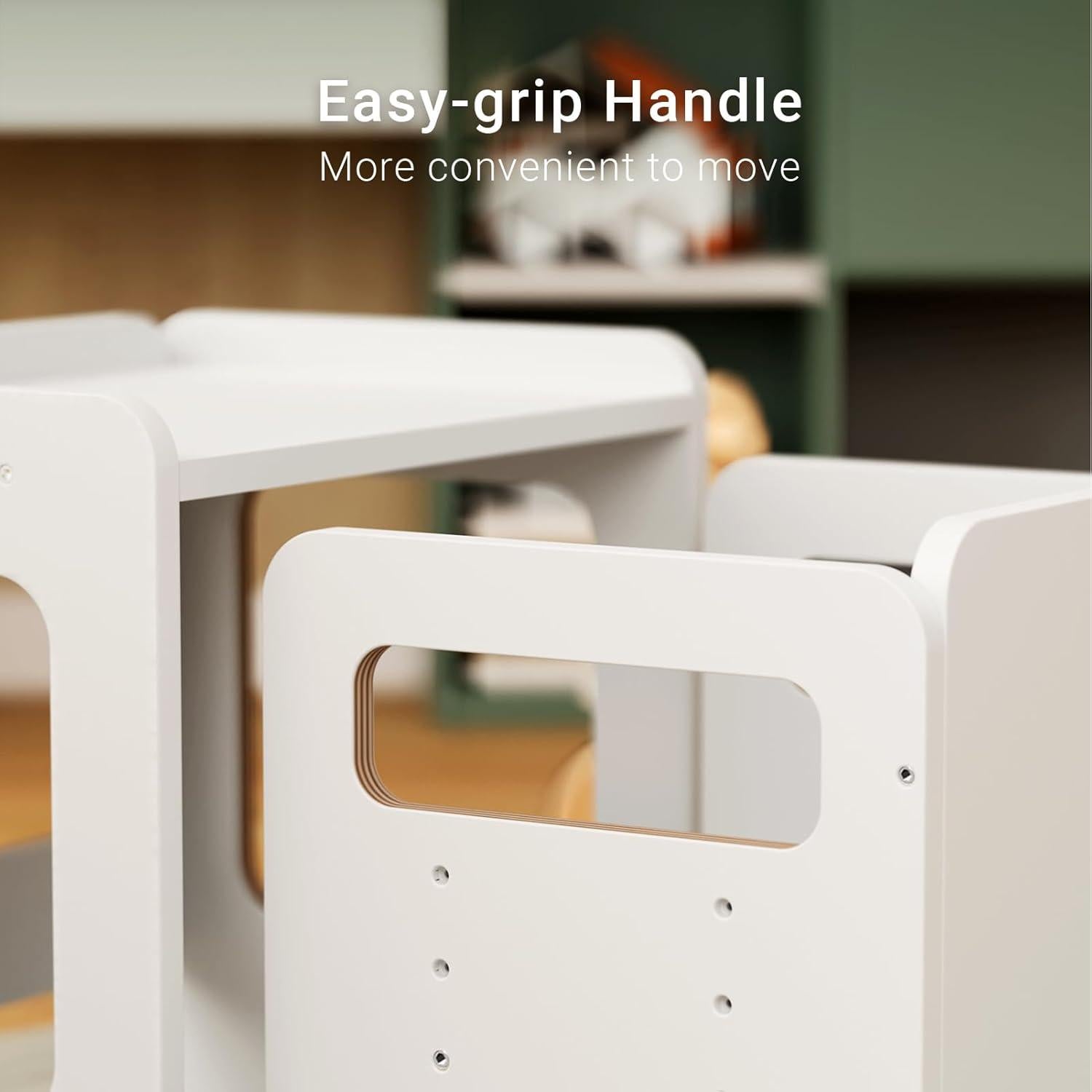 Conjunto Mesa y Silla Montessori Tilhumt para Niños 1-3 Años