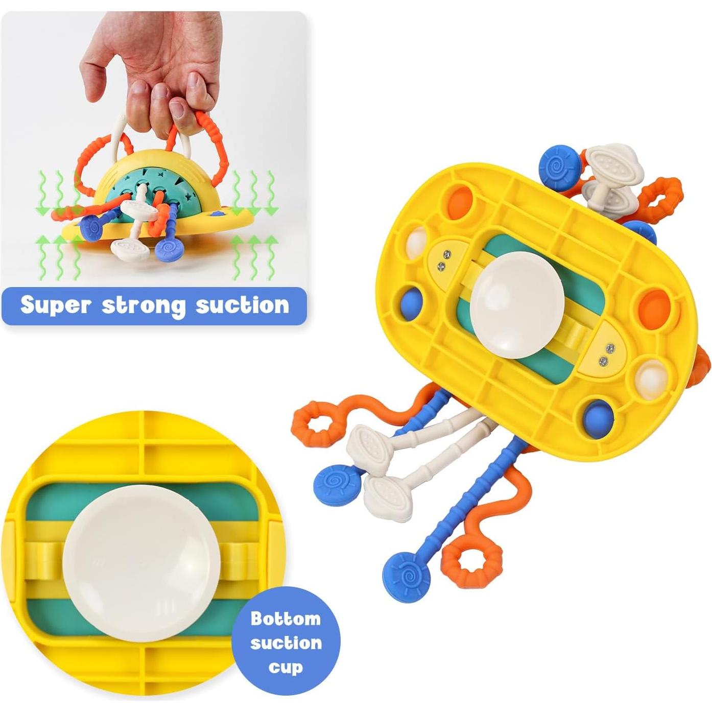Juguete Sensorial de Silicona con Ventosa para Bebés 18+ Meses