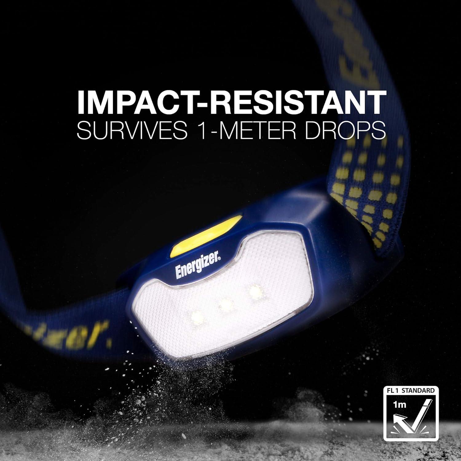 Linterna Frontal LED Energizer Compacta 125 Lúmenes