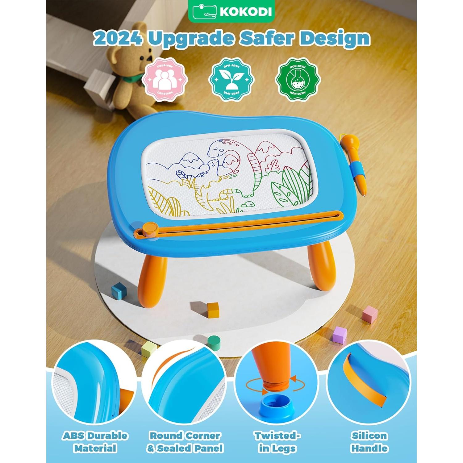 Pizarra Magnética KOKODI 25.4x33 cm para Niños 1-5 Años