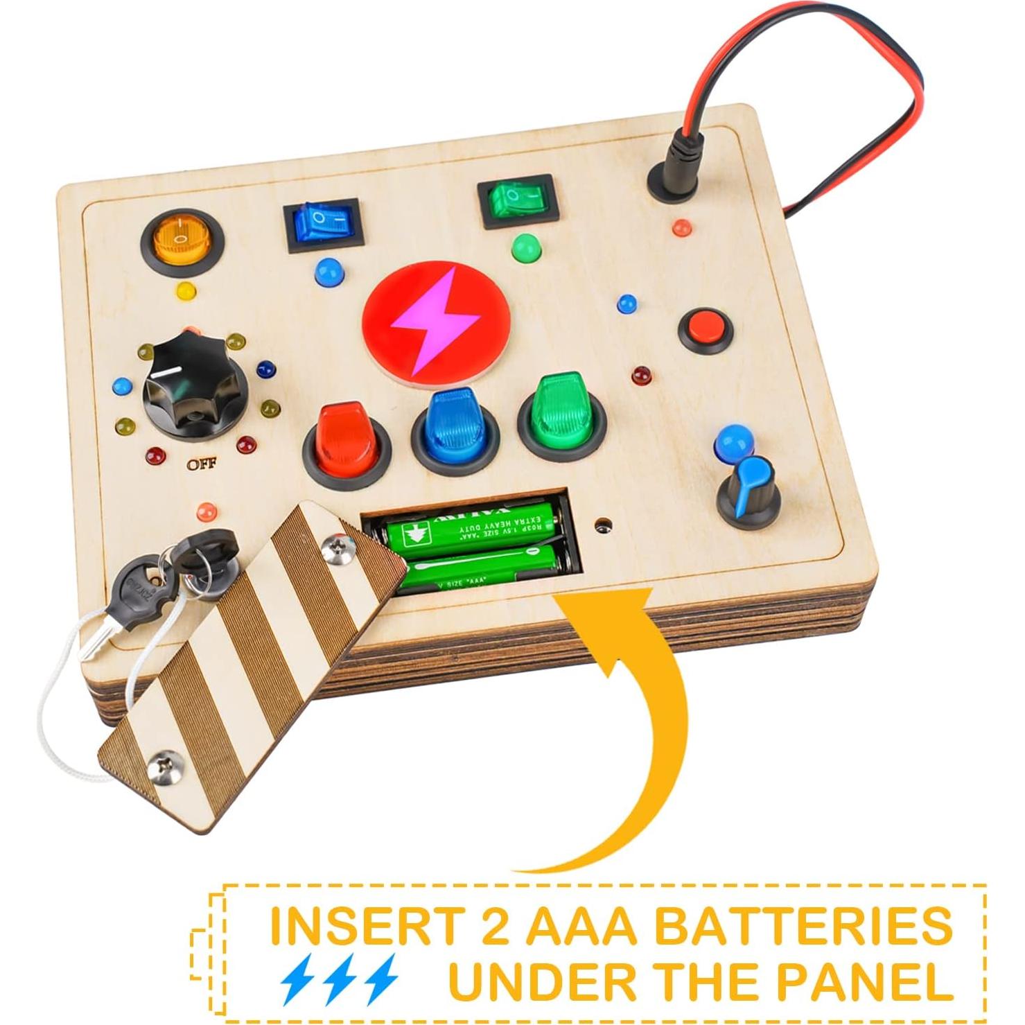 Tablero Ocupado Montessori Joyreal para Niños 18+ Meses