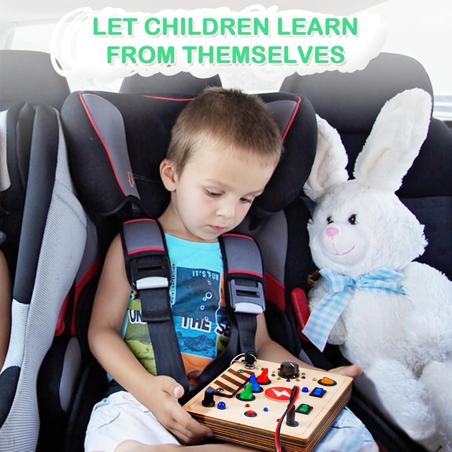 Tablero Ocupado Montessori Joyreal para Niños 18+ Meses