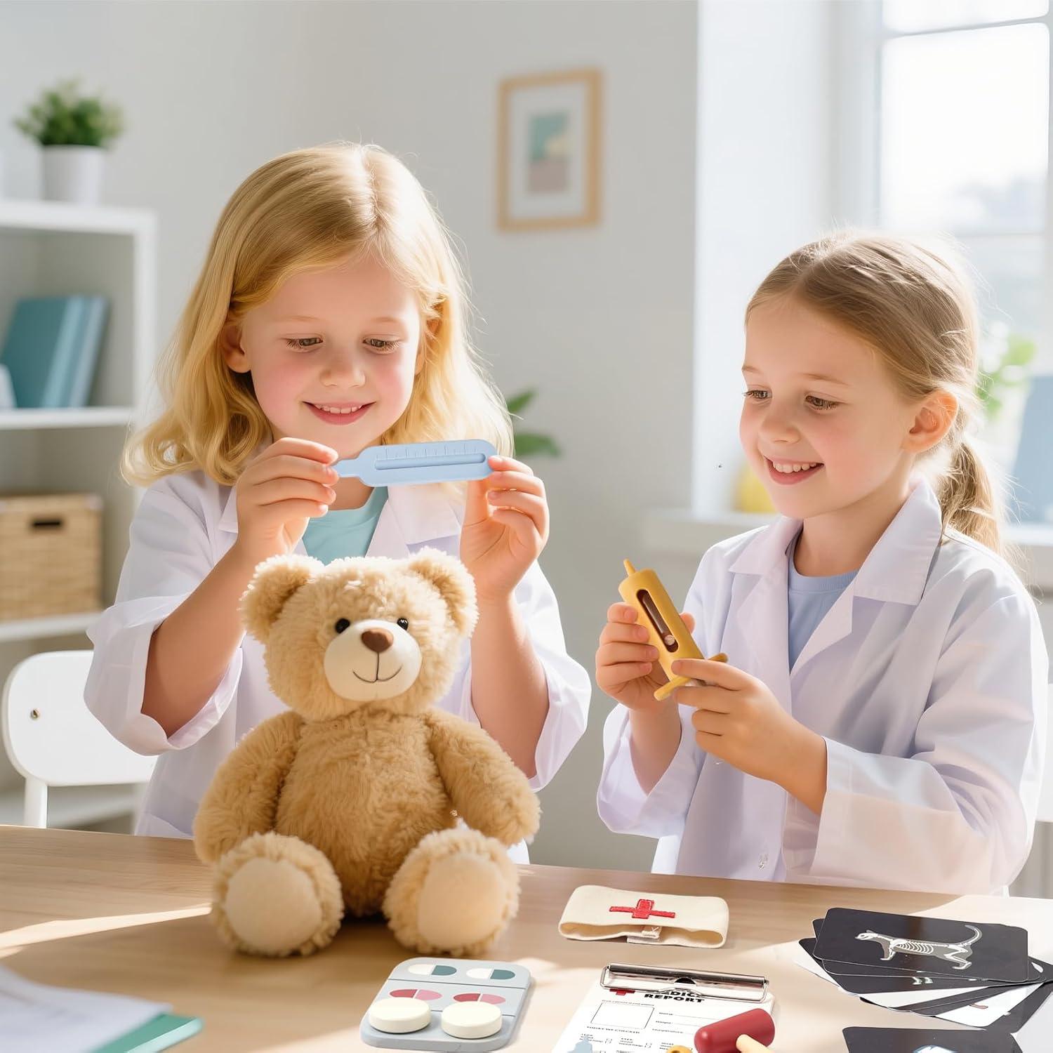 Kit de Doctor Veterinario Macabaka con Rayos X y Caja de Luz