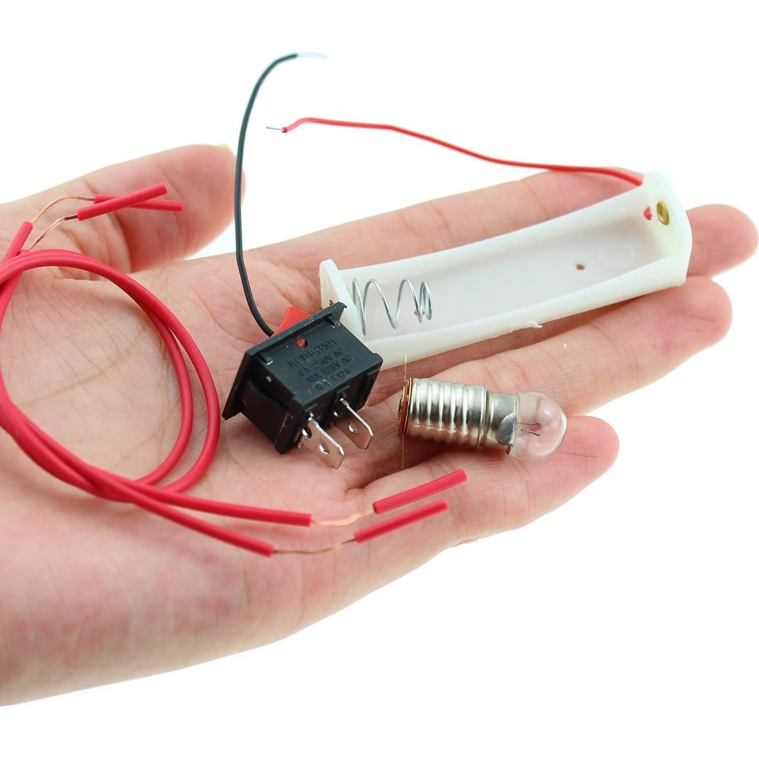 Kit de Experimento Eléctrico BLLNDX con 10 Bombillas 1.5V