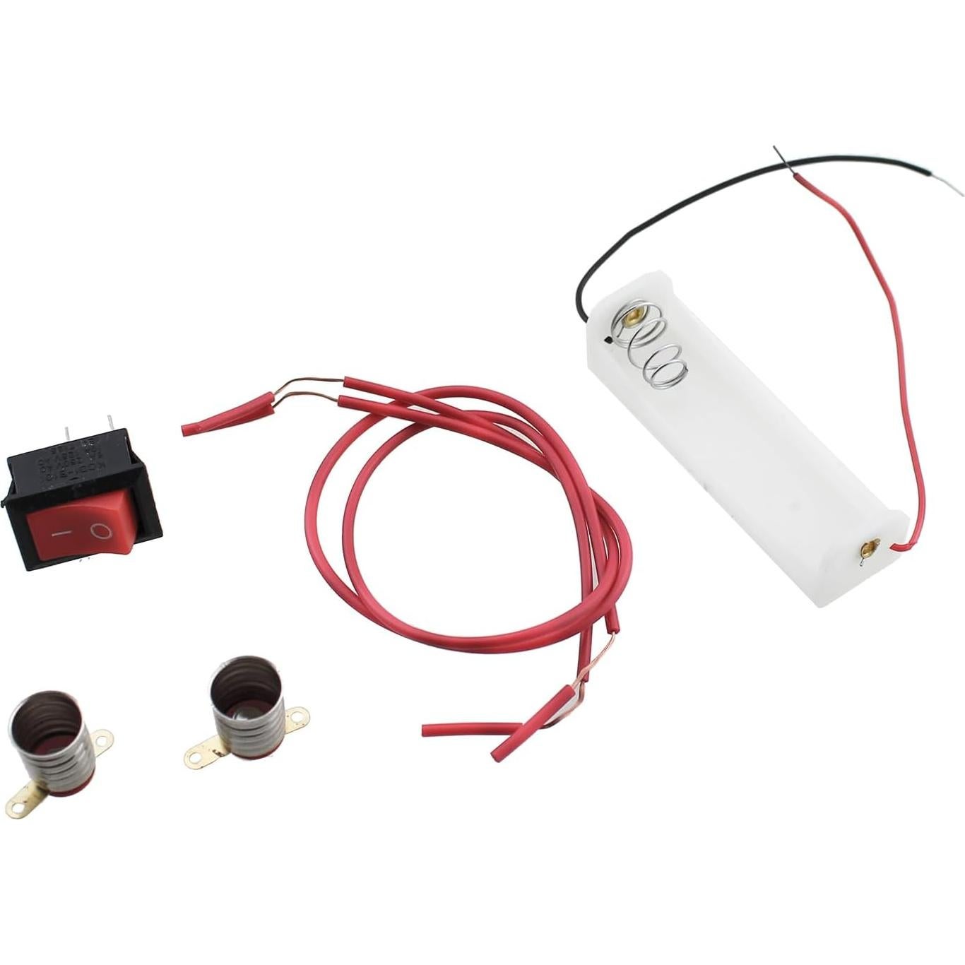 Kit de Experimento Eléctrico BLLNDX con 10 Bombillas 1.5V