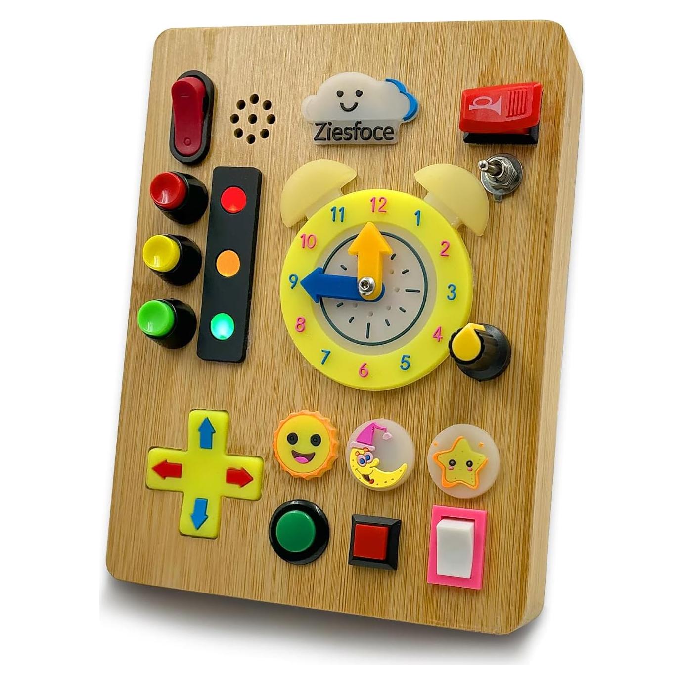 Tablero Ocupado Montessori Ziesfoce LED Recargable 13x17cm
