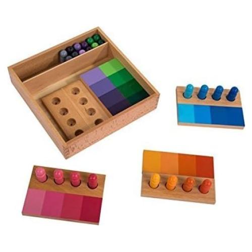 Juego de Clasificación de Color Leader Joy Montessori 24 Piezas