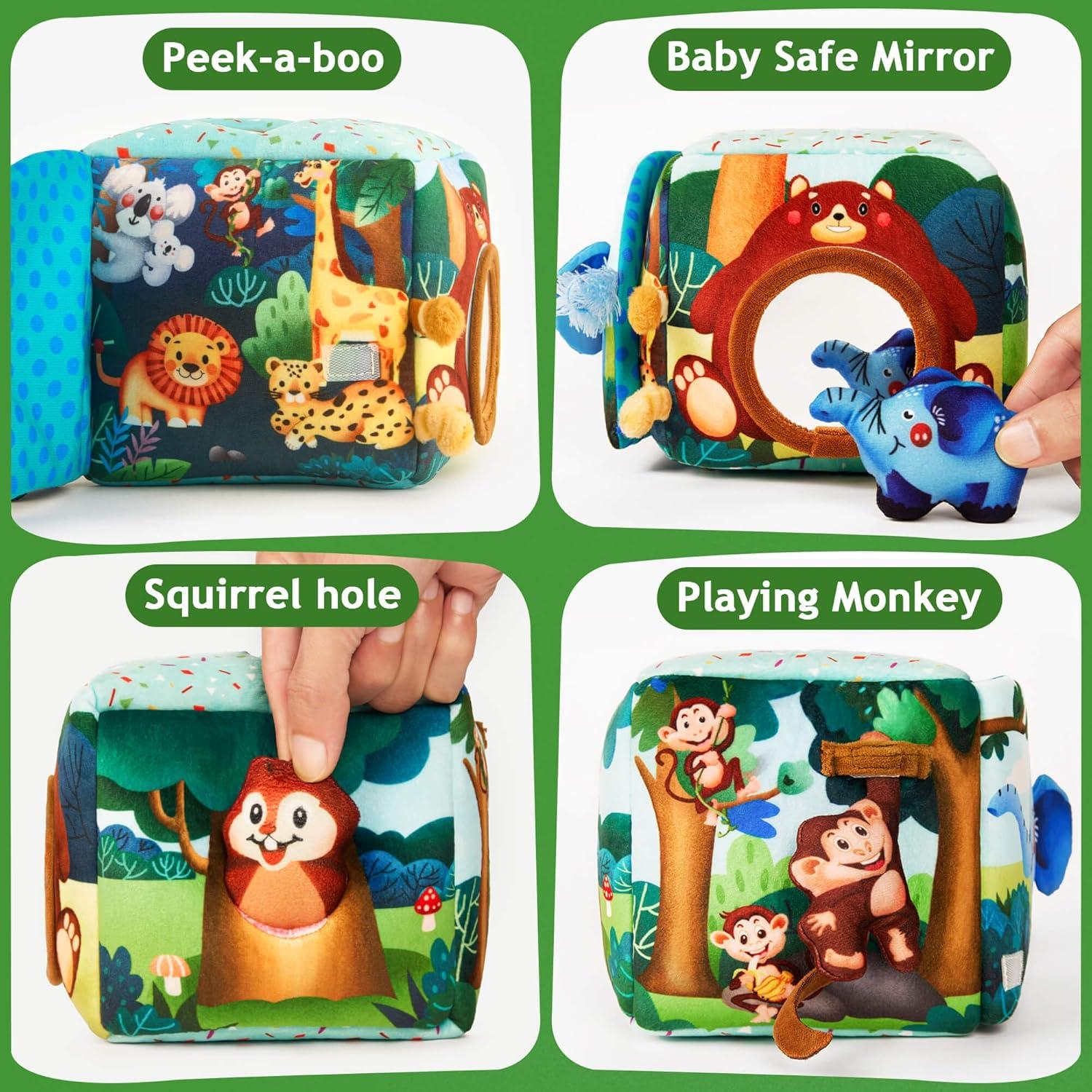 Caja de Juguetes Sensoriales para Bebés JKHEPL - 14 cm