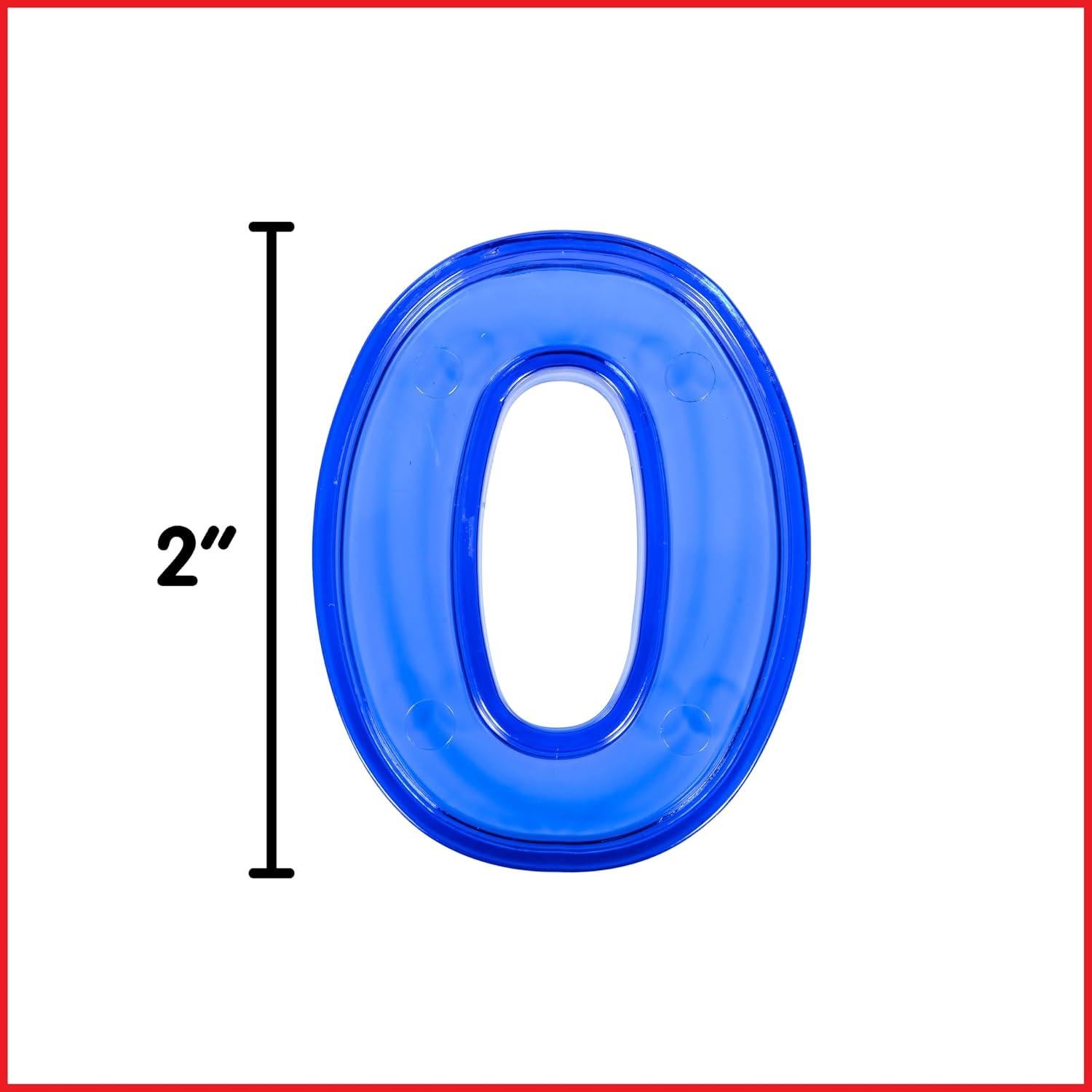 Juego de Números Transparentes Edx Education - 40 Piezas