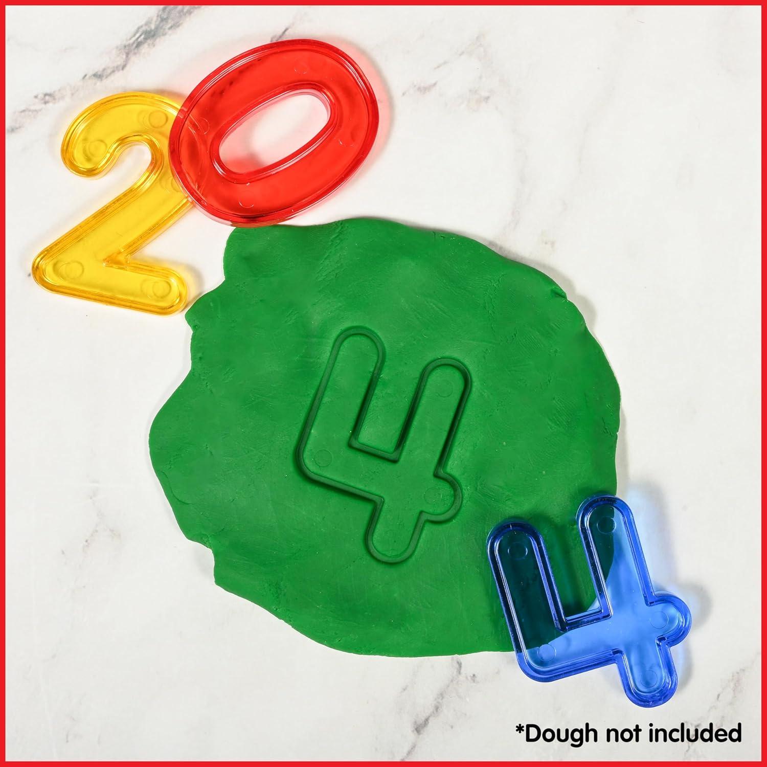 Juego de Números Transparentes Edx Education - 40 Piezas