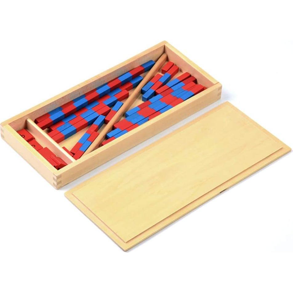 Barras Numéricas Montessori MY Toy Shop para Niños 3-6 Años