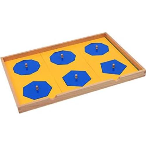 Rompecabezas Geométrico Montessori Adena - Materiales Educativos