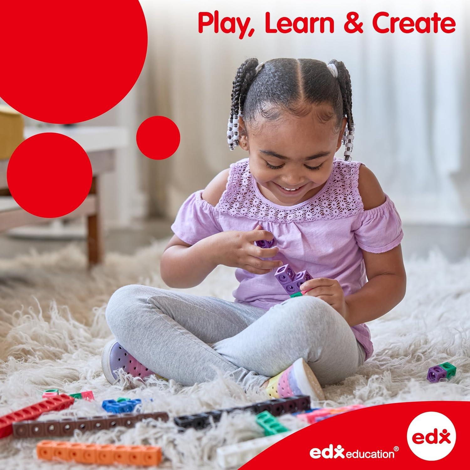 Mini Sólidos Geométricos Edx Education | Set 40 Formas 3D