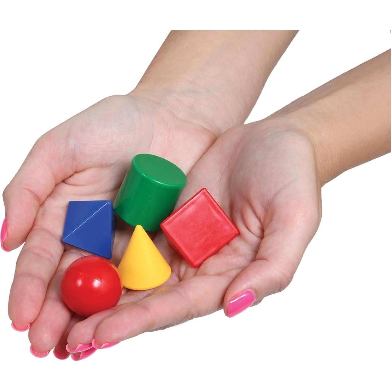 Mini Sólidos Geométricos Edx Education | Set 40 Formas 3D