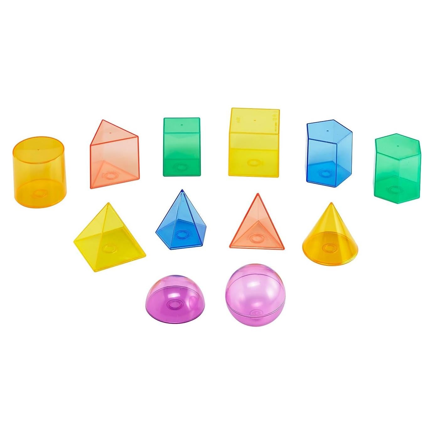 Juego de Volumen Transparente EDX Education - 12 Formas 3D