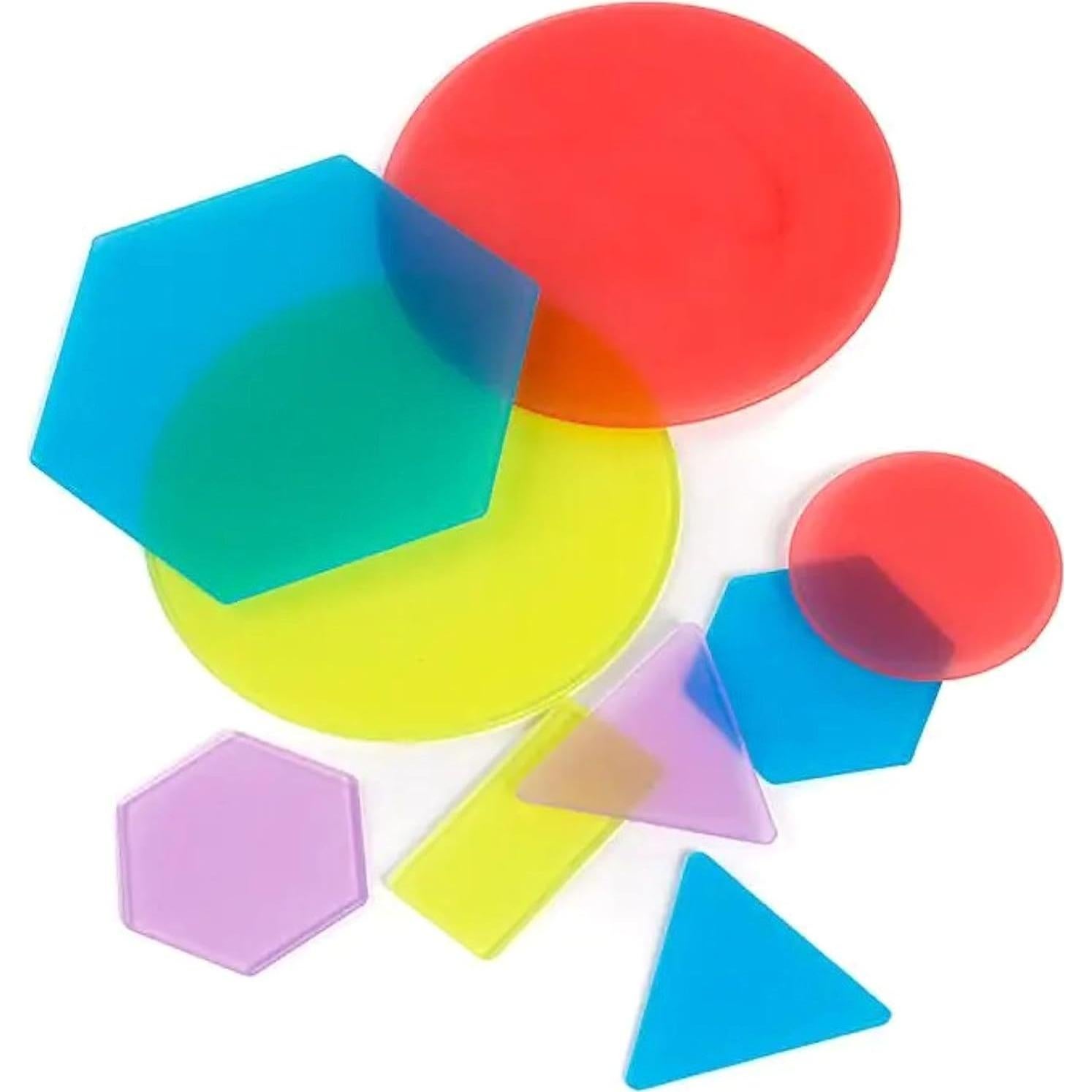 Formas Geométricas Translúcidas Miniland 40 Piezas 3-6 Años