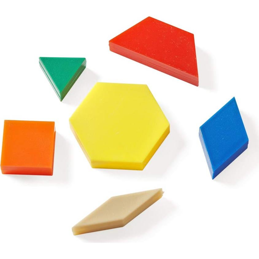 Bloques de Patrón Hand2Mind para Niños - Set de 1250 Piezas