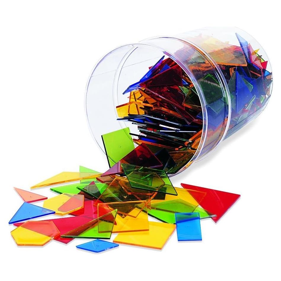 Juego de Geometría 450 Piezas Recursos de Aprendizaje 5+