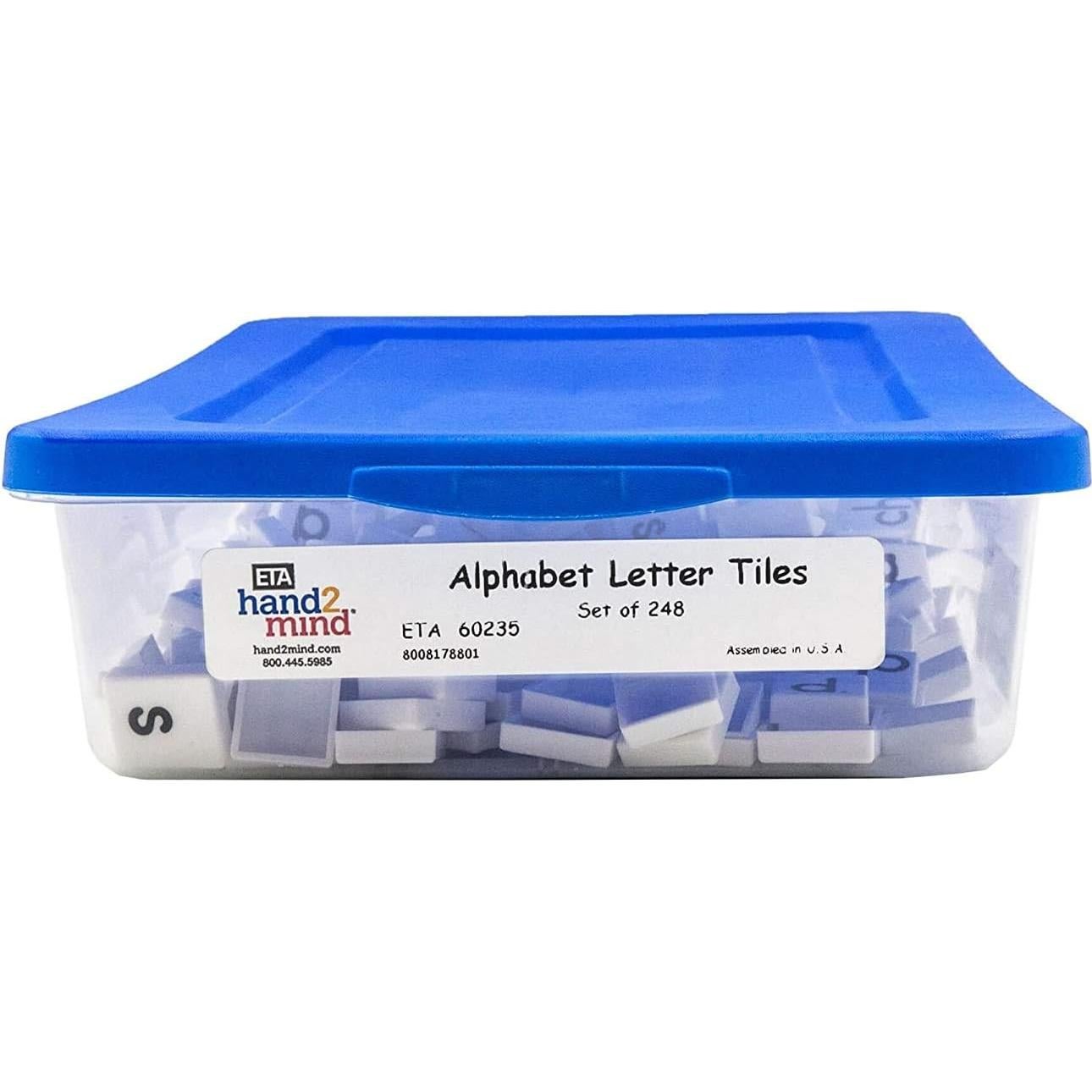 Fichas de Letras Minúsculas Hand2Mind - 278 Piezas para Fonética