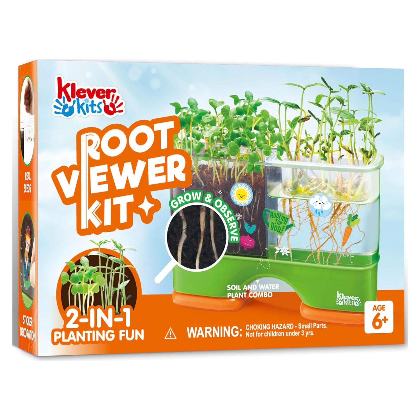 Kit de Ciencia de Plantas Jova - Hidroponía y Suelo 2-en-1