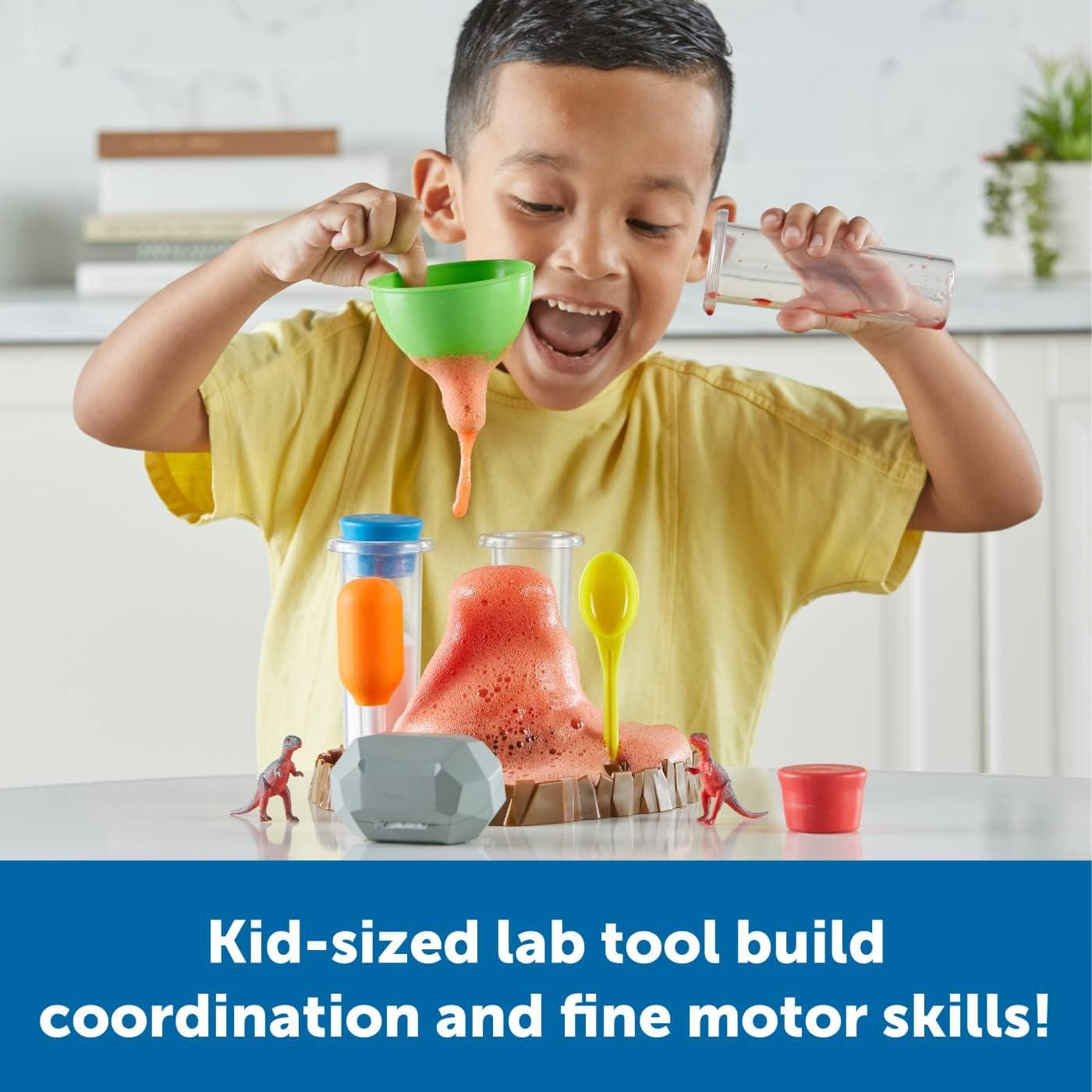 Kit de Ciencia Volcán Efervescente Learning Resources - 13 Piezas, 4+ Años