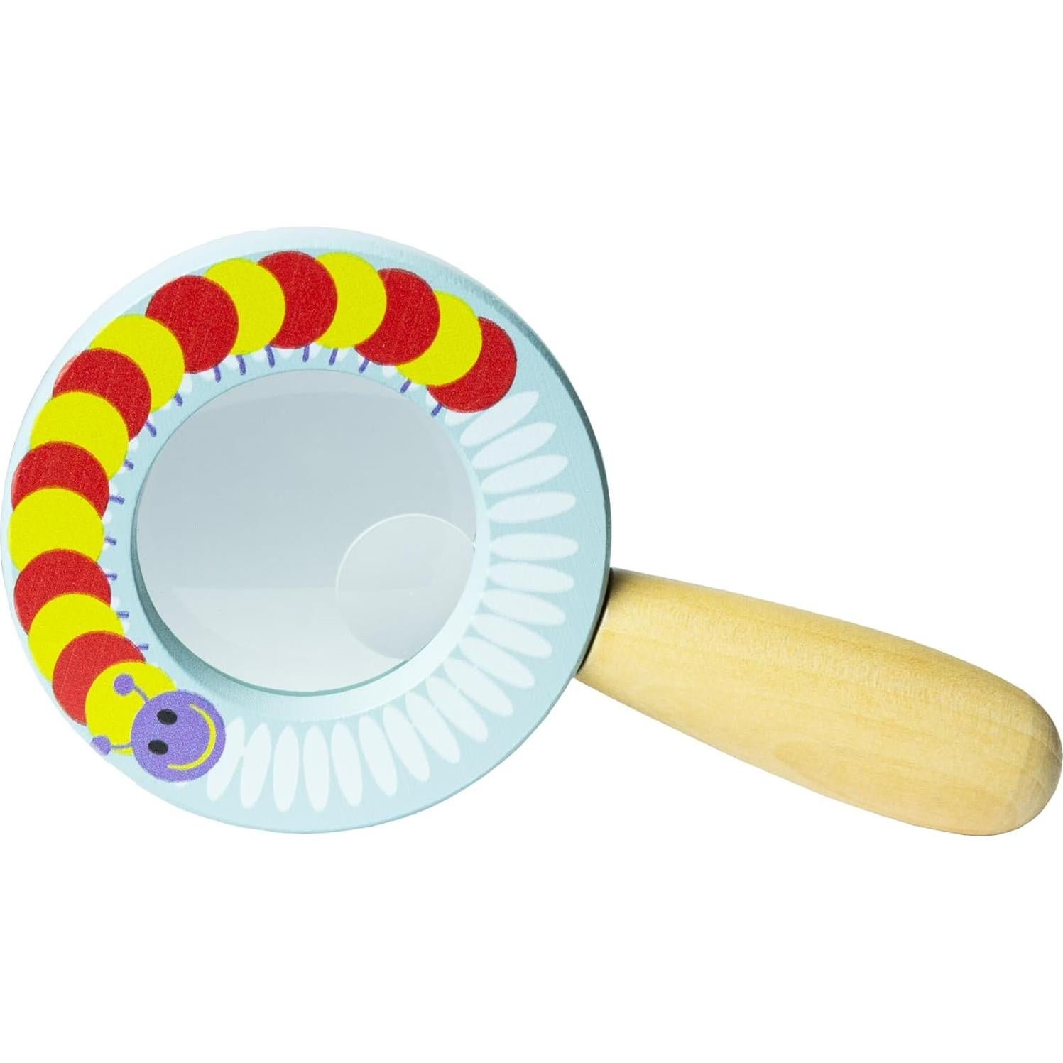 Lupa de Madera Casa de Canicas 2x 5x para Niños