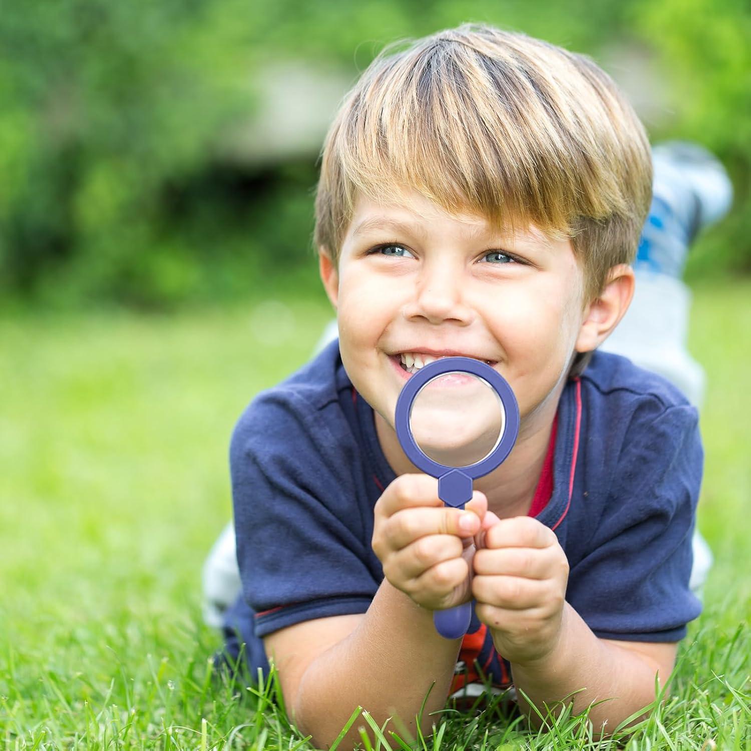 Lupa de Mano IRCHLYN 3X para Niños - 6 Piezas Coloridas
