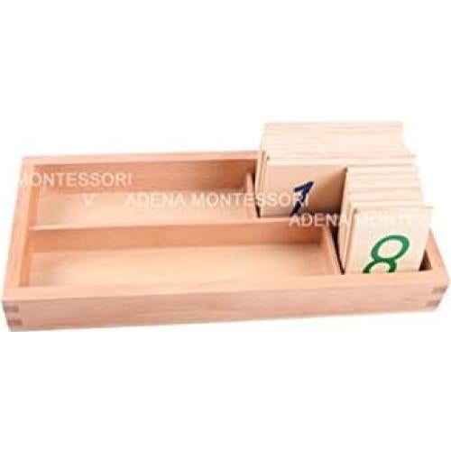 Tarjetas de Números de Madera Adena Montessori 1-3000