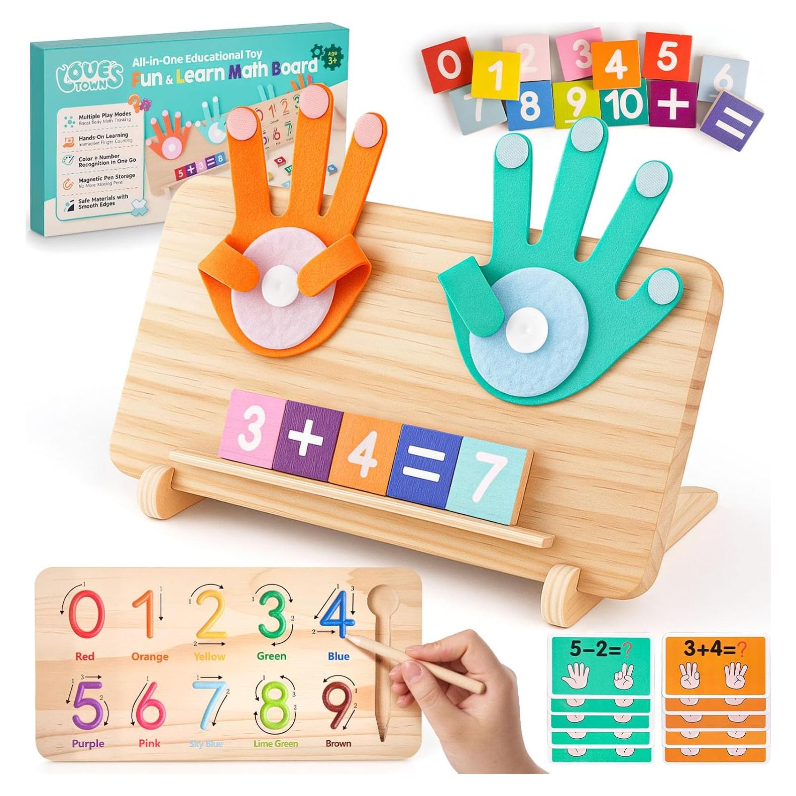 Juguete Educativo LovesTown Bloques Numéricos de Matemáticas