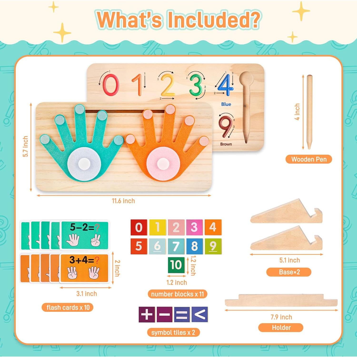 Juguete Educativo LovesTown Bloques Numéricos de Matemáticas