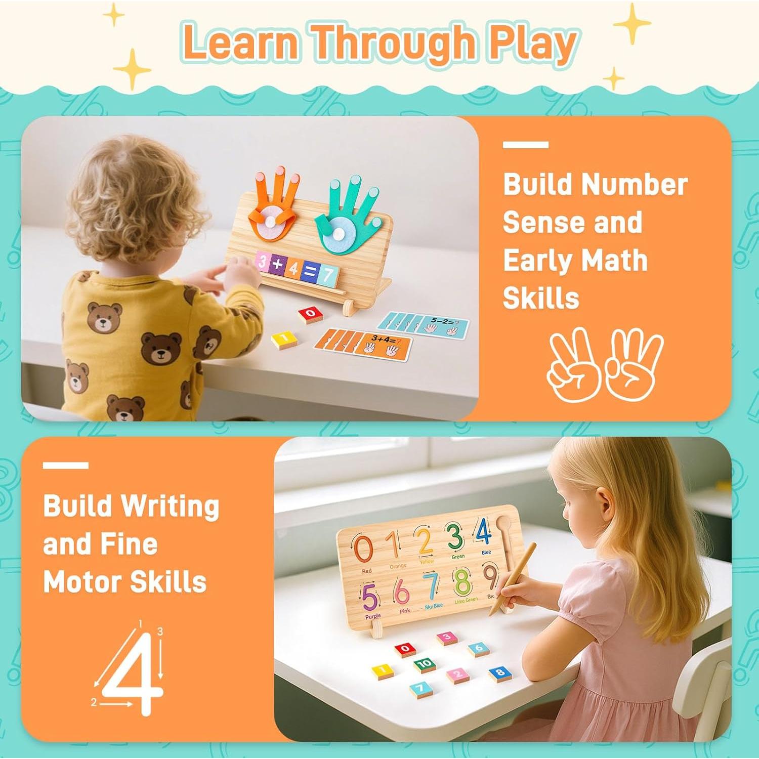 Juguete Educativo LovesTown Bloques Numéricos de Matemáticas