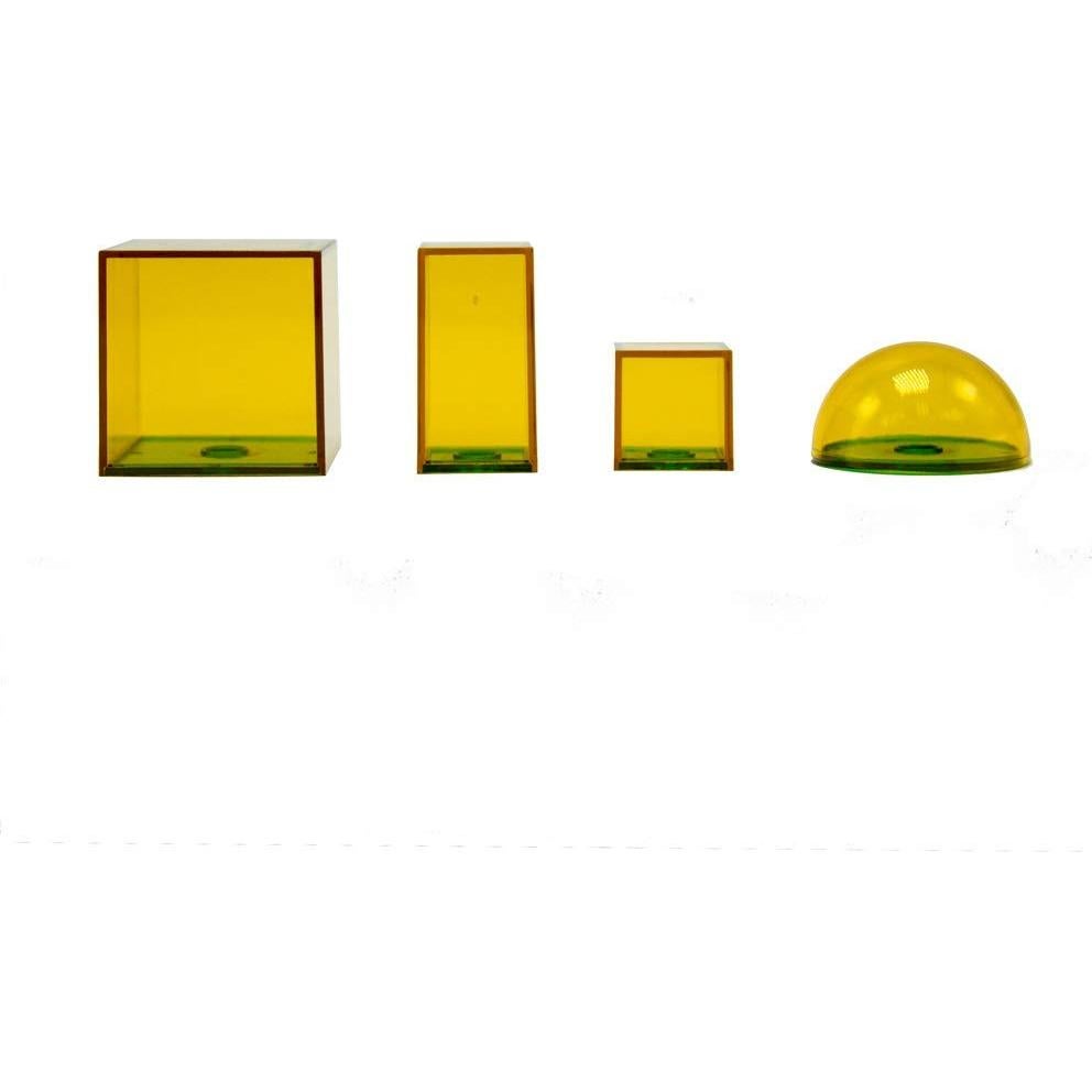 Juego de Formas 3D Rellenables hand2mind - 14 Sólidos Geométricos