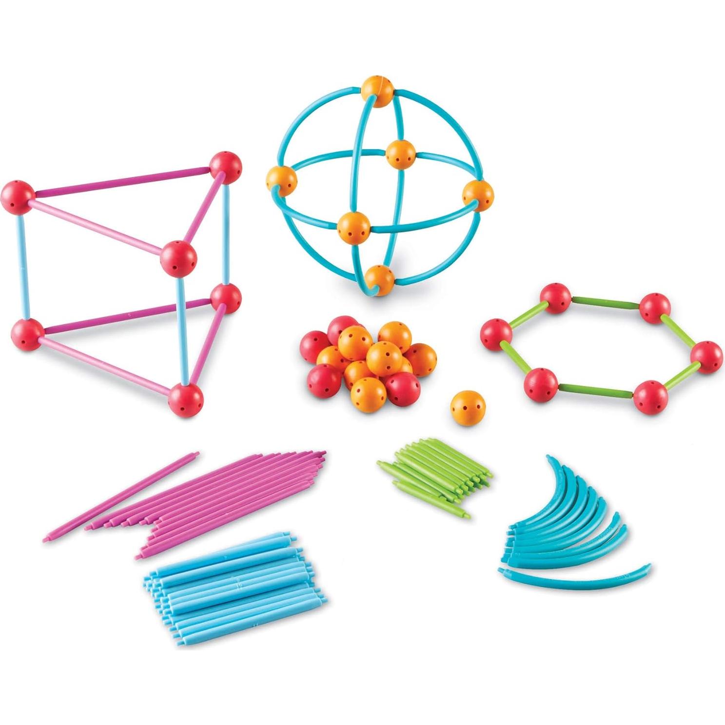 Juego de Construcción Geométrica Learning Resources - 170 Piezas, 5+