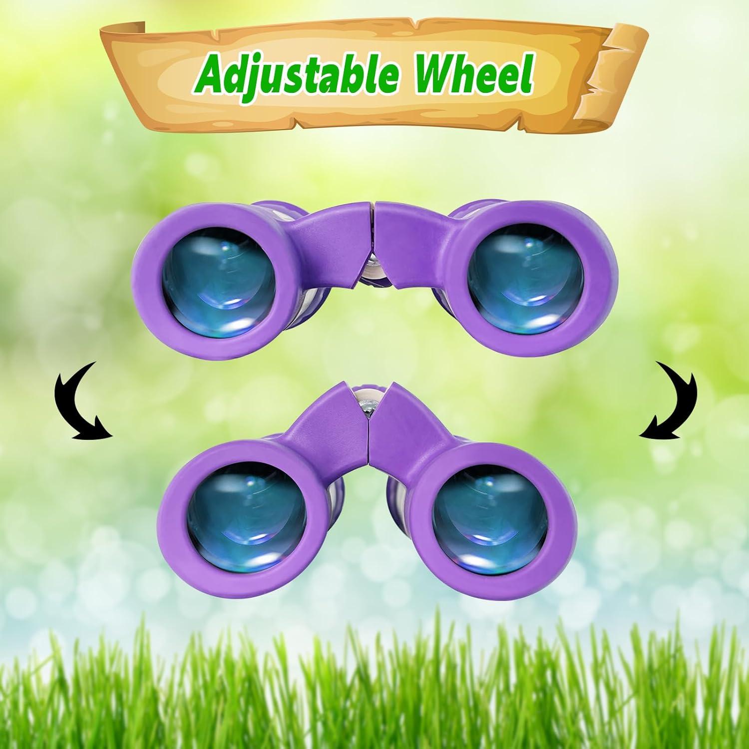 Binoculares para Niños YOPINSAND 4x30mm Ligero y Compacto