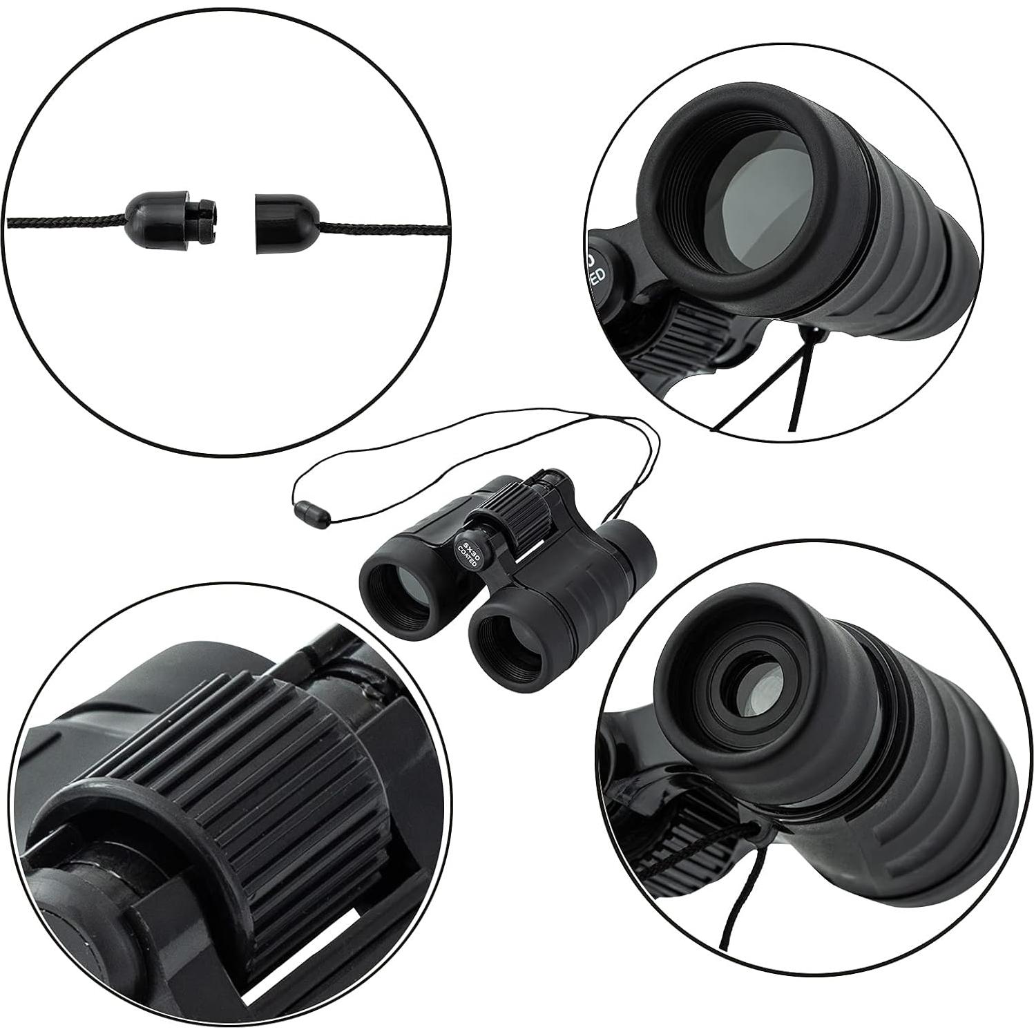 Binoculares Ouxia 4x30 para Niños a Prueba de Choques