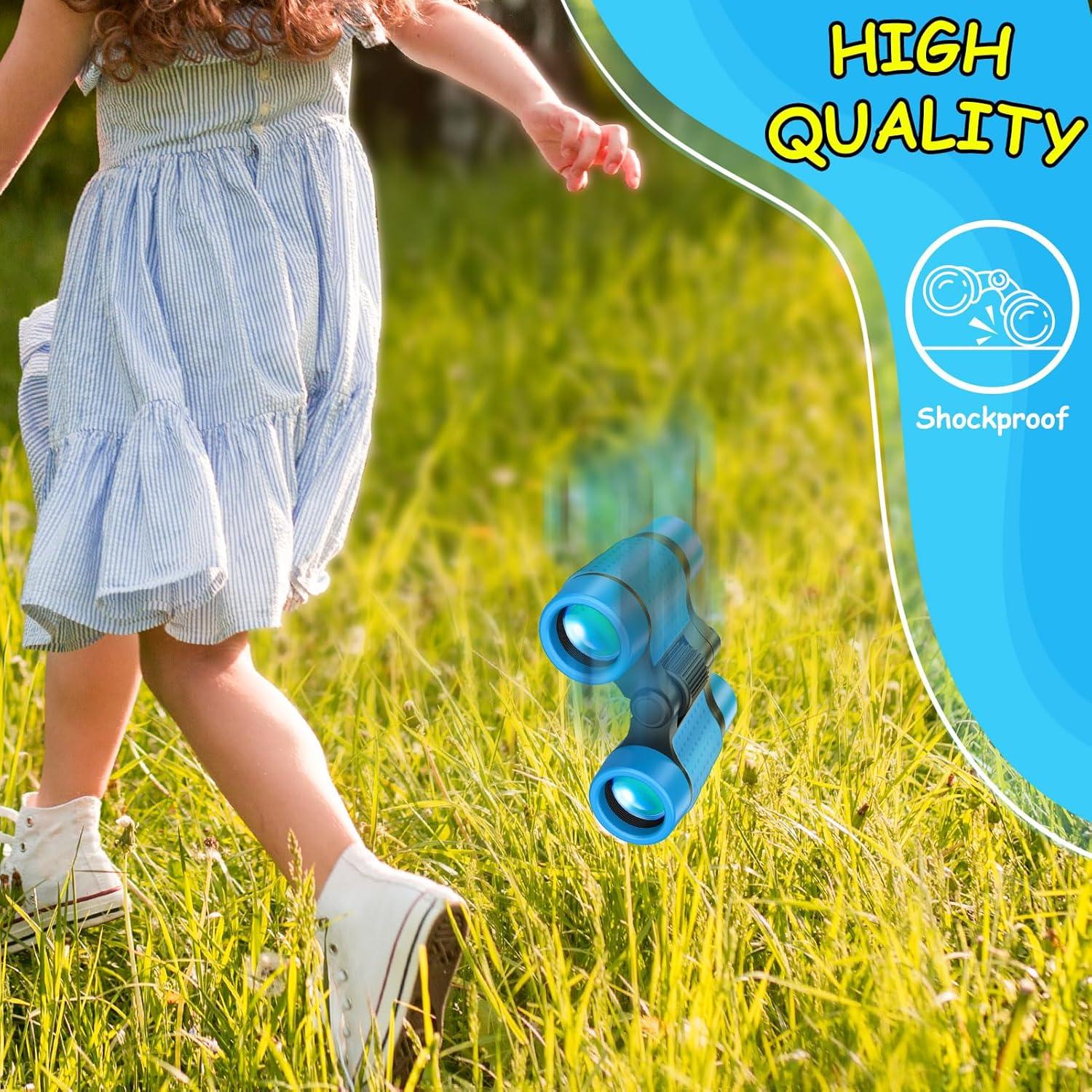 Binoculares para Niños ESENSON 4x30 Aumento Ligero Azul