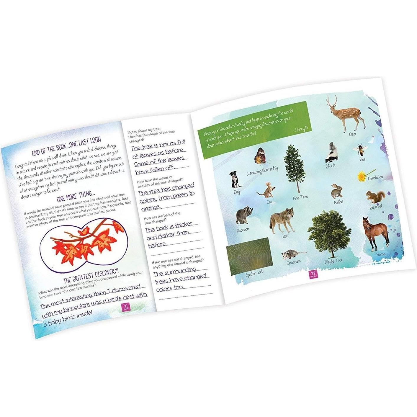 Binoculares para Niños Educational Insights con Diario 8-12 años