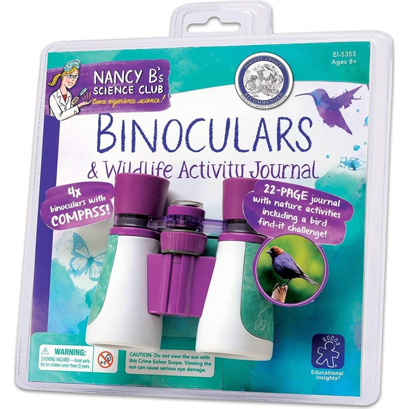 Binoculares para Niños Educational Insights con Diario 8-12 años