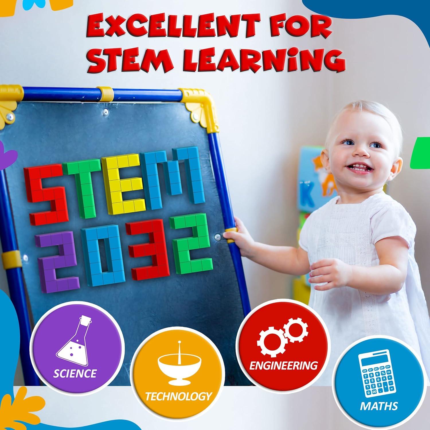 Bloques Magnéticos Intock 40 Piezas Juguetes Educativos