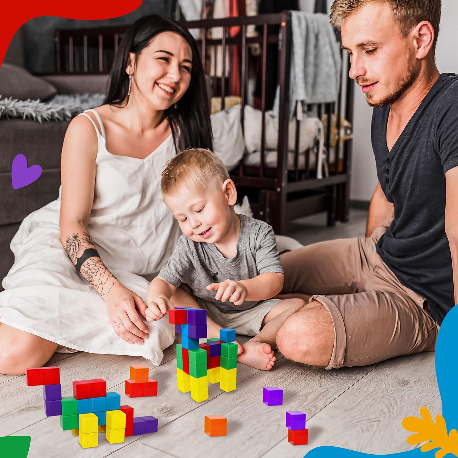 Bloques Magnéticos Intock 40 Piezas Juguetes Educativos