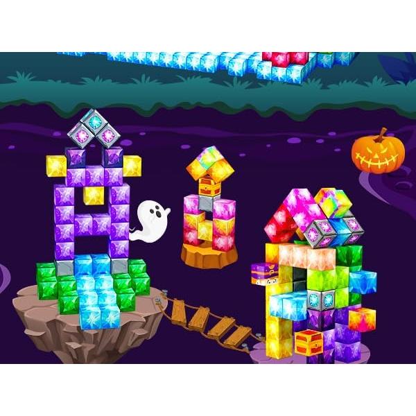 Bloques Magnéticos SILYMOLY 1.2" para Niños 3-5 Años