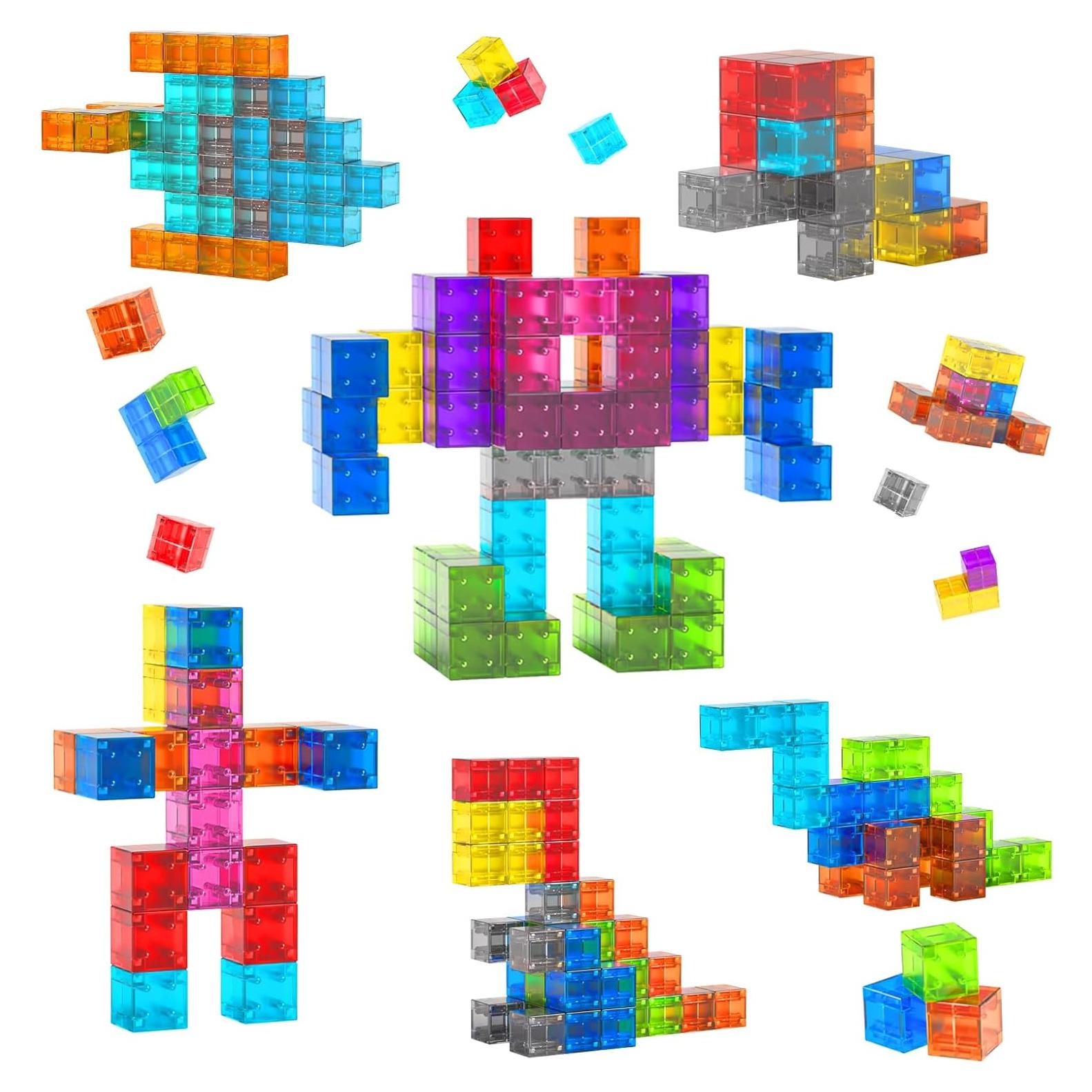 Bloques Magnéticos Doloowee 50 PCS para Niños 3+