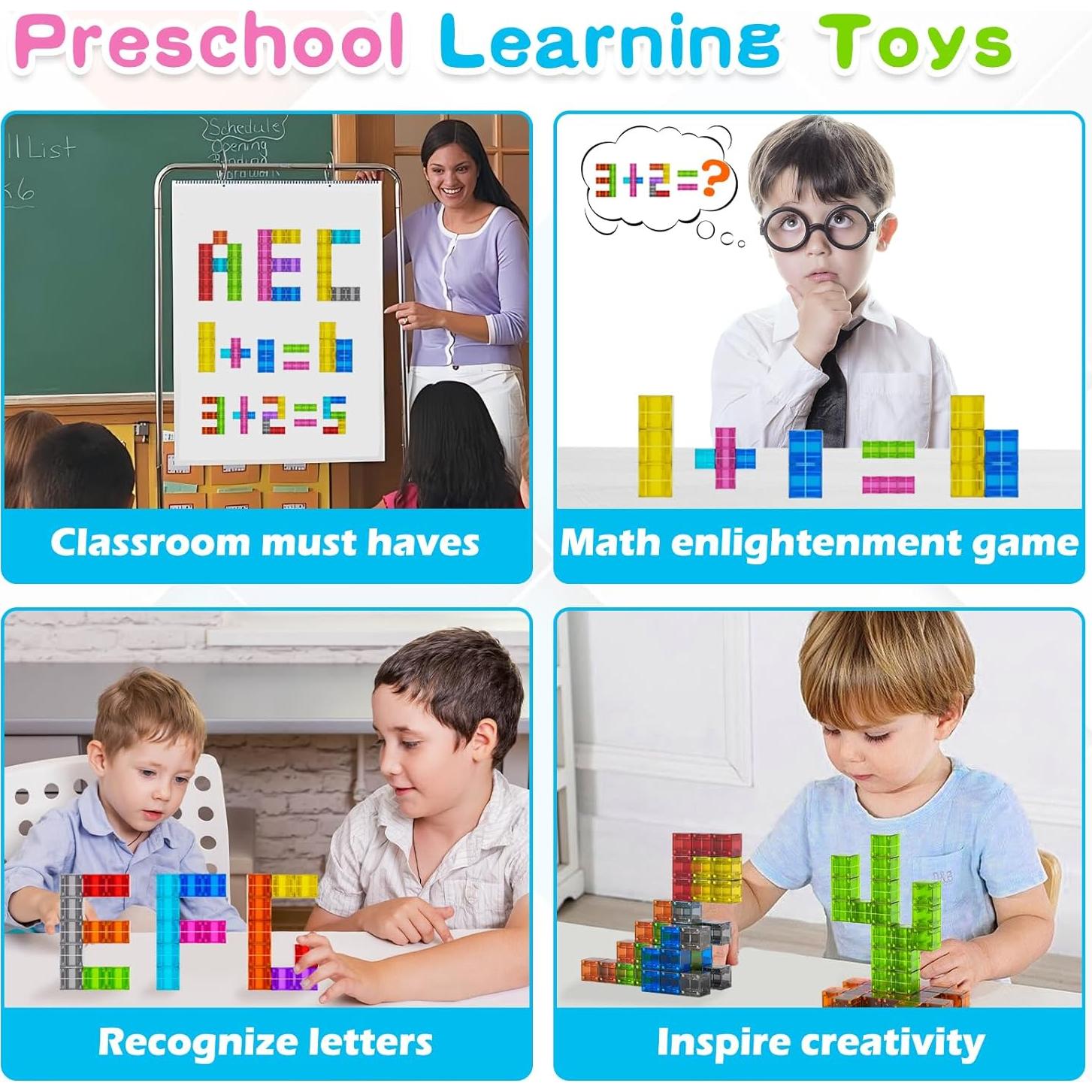 Bloques Magnéticos Doloowee 50 PCS para Niños 3+