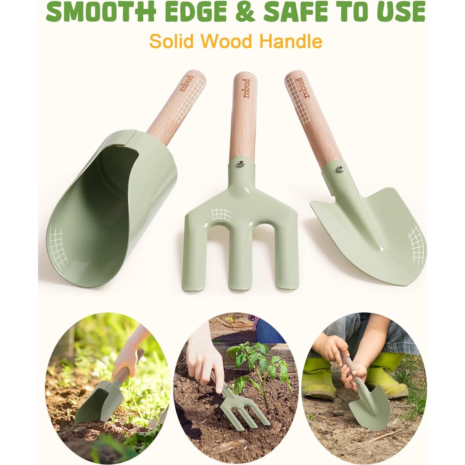 Conjunto de Jardinería ROBUD para Niños - Kit de Herramientas