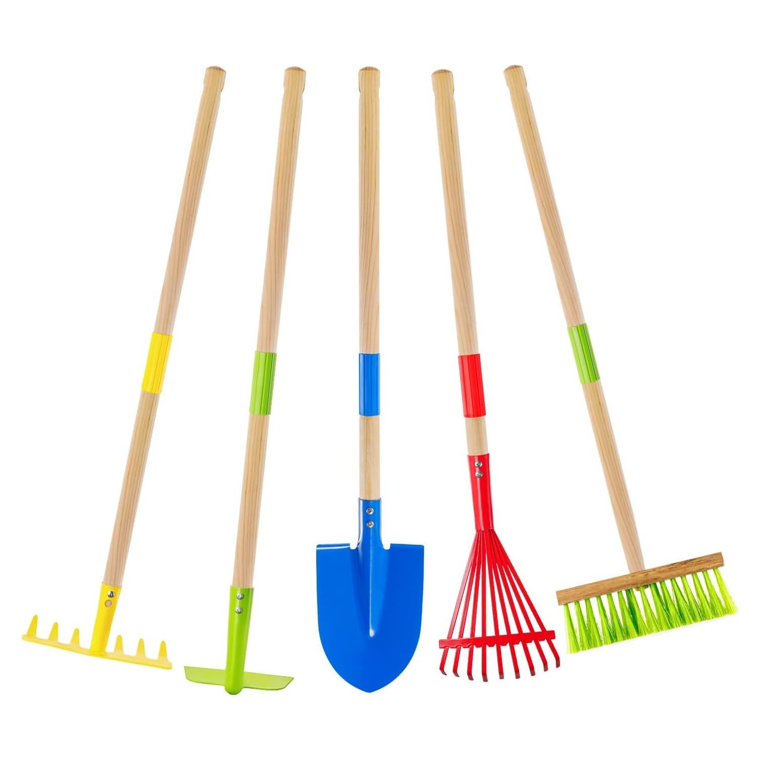 Juego de Herramientas de Jardín Theefun 5 Piezas para Niños