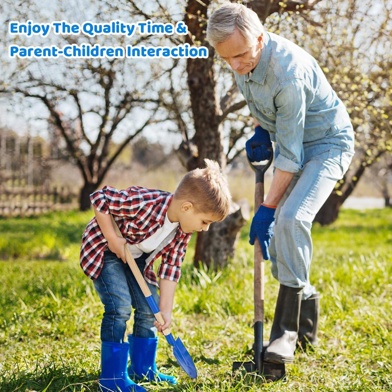 Juego de Herramientas de Jardín Theefun 5 Piezas para Niños