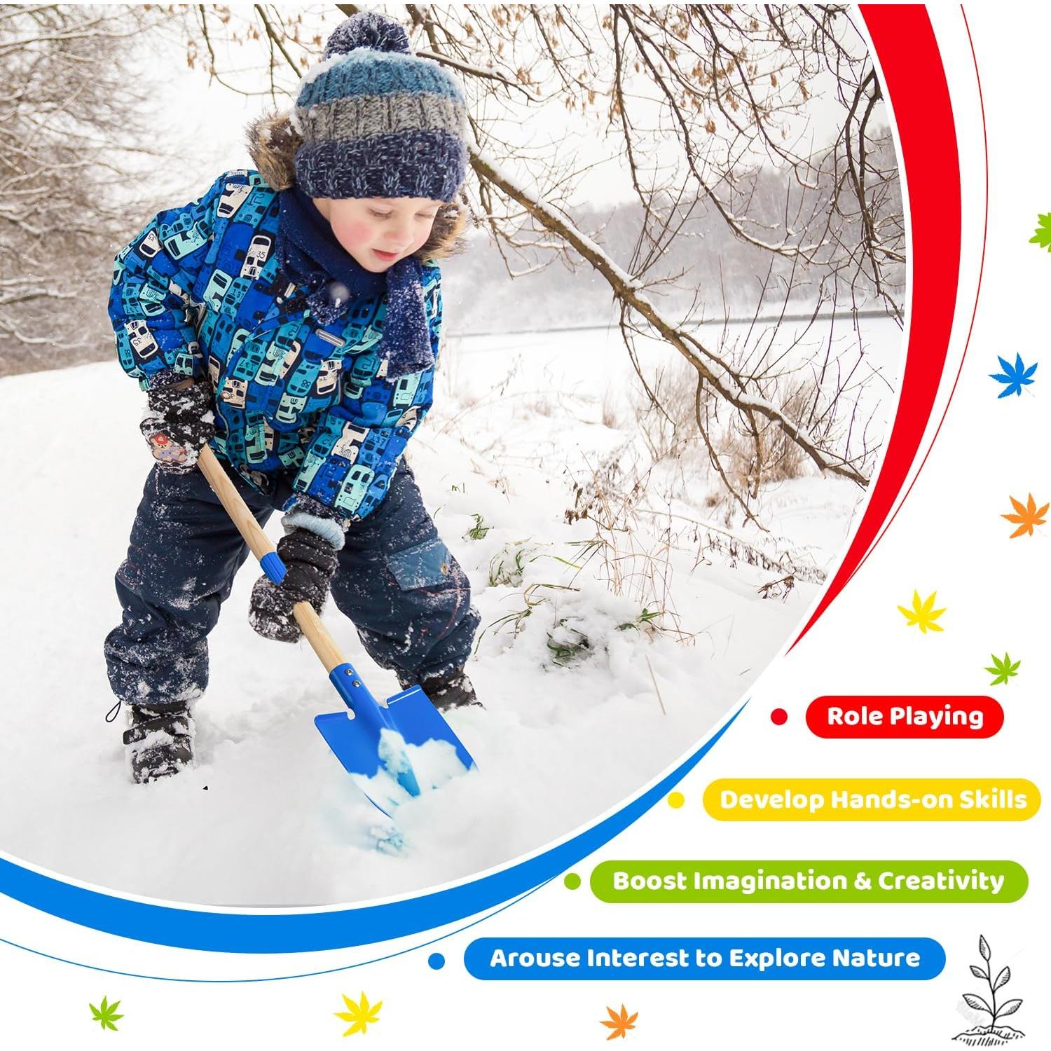 Juego de Herramientas de Jardín Theefun 5 Piezas para Niños