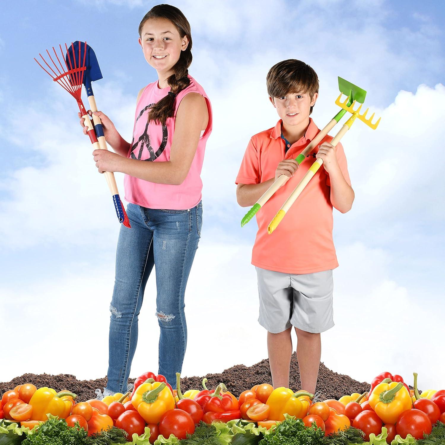 Juego de Herramientas de Jardín Play22 para Niños 4 Piezas