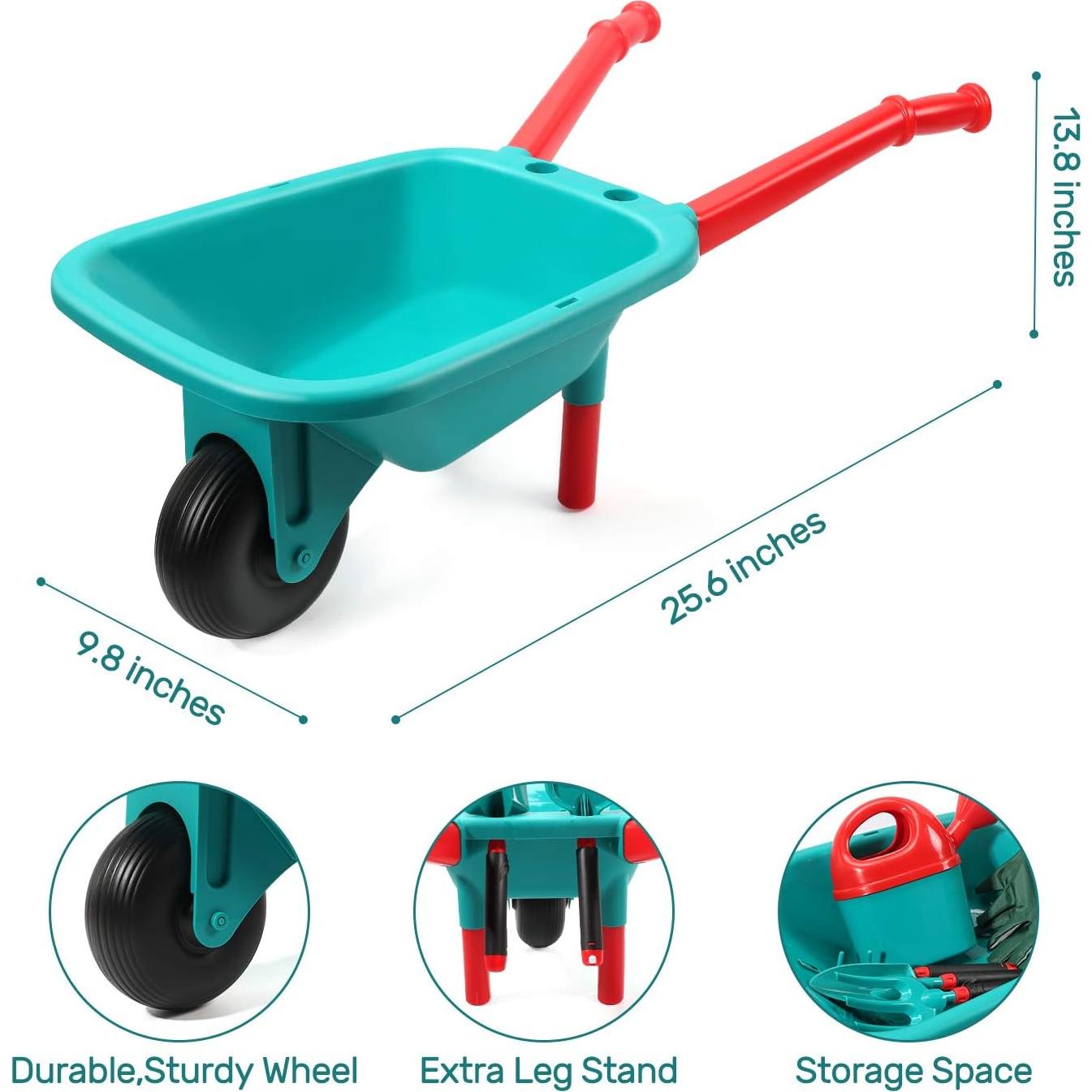 Conjunto de Jardinería para Niños Cute Stone con Carretilla