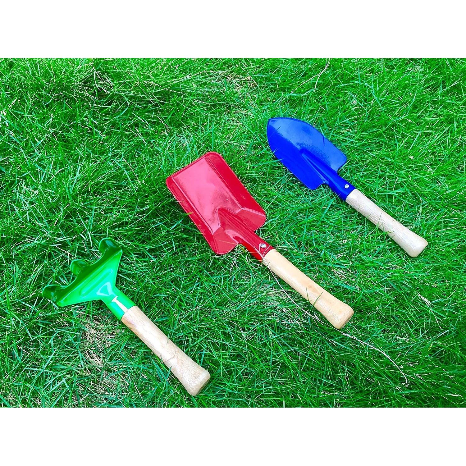 Juego de Herramientas de Jardinería para Niños E-lishine 20 cm